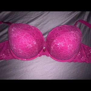 Torrid 44D Padded Bra, Pink